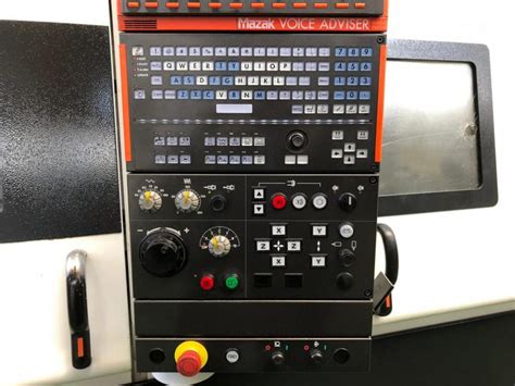 mazak cnc machine control panel|mazak lathe with live tooling.